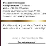 Eu vou fazer seu bloco de recibos com a sua Logo.