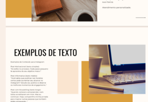 Eu vou Fazer texto do Instagram para você