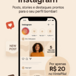 Eu vou fazer um Mini Pack para Instagram