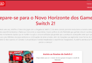 Eu vou criar um html/css, para seu site