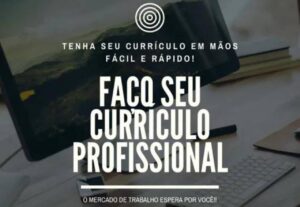 Eu vou criar um currículo atrativo
