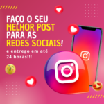 Eu vou fazer seus melhores posts para as redes sociais