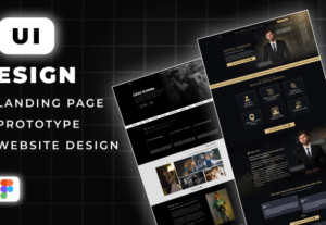 Eu vou fazer Design de landing pages e interfaces no figma