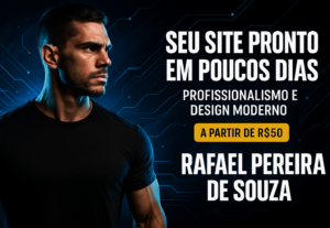 Eu vou Criar um site profissional moderno, responsivo e rápi...
