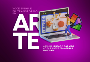 Eu vou criar artes para você divulgar com estilo