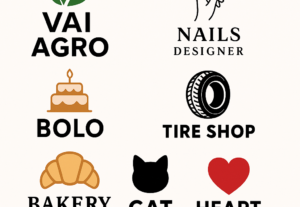 Eu vou criar uma logo / logotipo