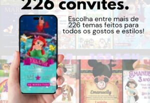 Eu vou Fazer Seu Convite Animado com Nome, Foto e Música.