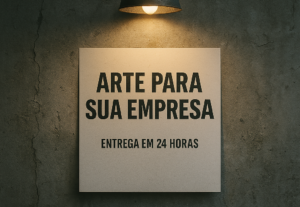 Eu vou criar artes para sua empresa
