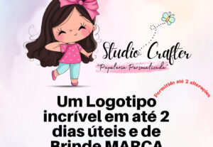 Eu vou Criar um logo incrível para sua marca.