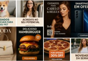 Eu vou criar imagens profissionais pros seus produtos