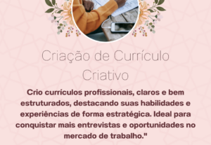 Eu vou criar um currículo atrativo