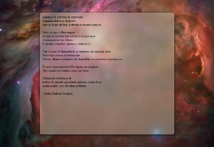 Eu vou Escrever um Poema Criativo