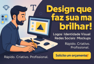 Eu vou entregar seu projeto com rapidez e criatividade