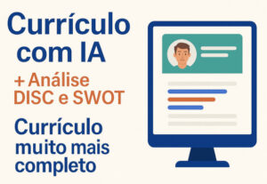 Eu vou levar seu currículo a outro nível, com IA.