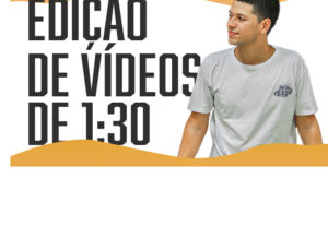 Eu vou editar um vídeo de 1:00 para você