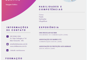 Eu vou criar um curriculo atrativo