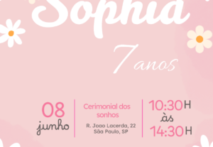 Eu vou fazer o melhor convite para sua festa.
