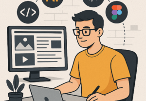 Eu vou fazer Designer Gráfico, Desenvolvedor Web Full Stack