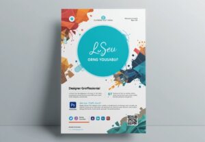 Eu vou fazer um flyer profissional para redes suas sociais