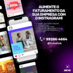 Eu vou fazer a arte que é a cara da sua empresa