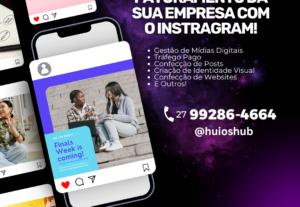 Eu vou fazer a arte que é a cara da sua empresa