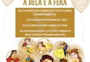 Eu vou fazer  seu Kit Digital a Bela e a Fera