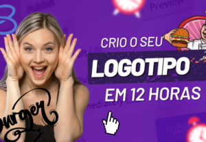 Eu vou criar sua logotipo em 12 horas