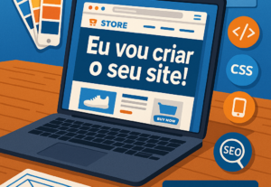 Eu vou criar um site profissional para o seu negocio