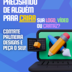 Eu vou  fazer um cartaz/vídeo sensacional para o seu comérci...