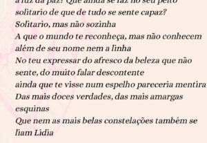 Eu vou fazer a você, o melhor texto lírico deste século
