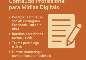 Eu vou Criar Textos Estratégicos para Redes Sociais e Web