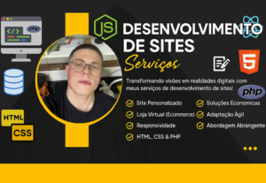 Eu vou fazer seu site/app do Zero