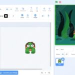 Eu vou criar um personagem para seu projeto no Scratch