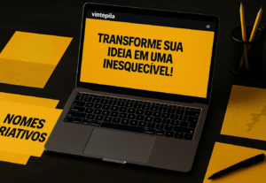 Eu vou criar 7 nomes criativos para sua marca ou empresa