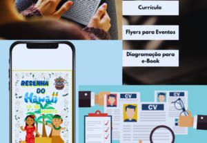 Eu vou Criar flyers e folhetos Profissionais
