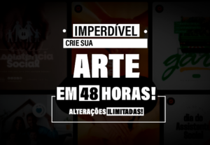Eu vou Criar sua Arte Profissional em 48h