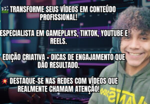 Eu vou fazer Edição Profissional para Redes Sociais