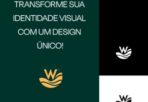 Eu vou criar um logotipo da sua marca.