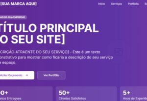 Eu vou Fazer sua LandingPage, Site ou SAAS Promocional 8 vag...