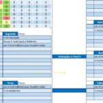 Eu vou criar planilhas em excel e google calc