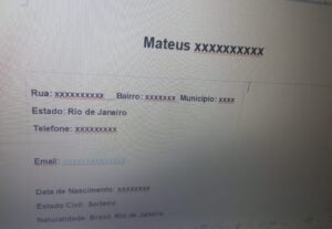Eu vou Fazer currículo em PDF.