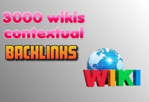 Eu vou criar 3000+ wikis contextuais backlinks relevantes