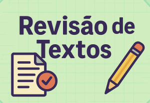 Eu vou revisar seu texto em português