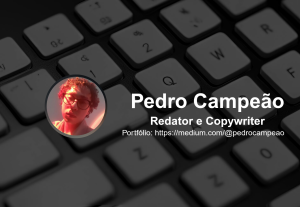 Eu vou fazer textos para blog como redator e copywriter