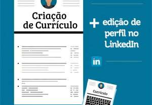 Eu vou criar seu currículo e editar seu perfil no linkedin