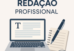 Eu vou fazer revisão, redação, resumos, legendas e etc