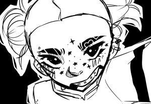 Eu vou criar um retrato ilustrado, não é ia
