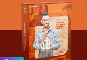 Eu vou disponibilizar editáveis no canva para Imobiliária