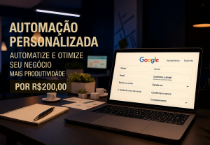 Eu vou cria uma Automação Personalizada