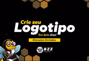 Eu vou criar seu logotipo profissional em dois dias